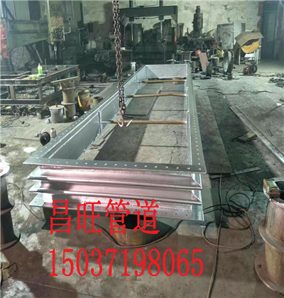 东营市双法兰管道传力接头型号厂商制造完备的生产机械设备服务客户-昌旺管道